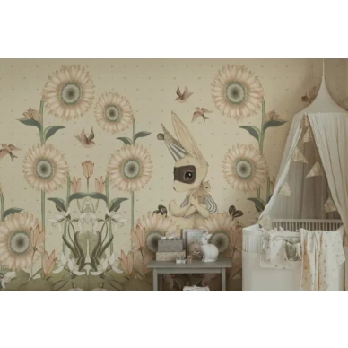 Sunflowers for Gittan Wallpaper PINK7 768x512 image