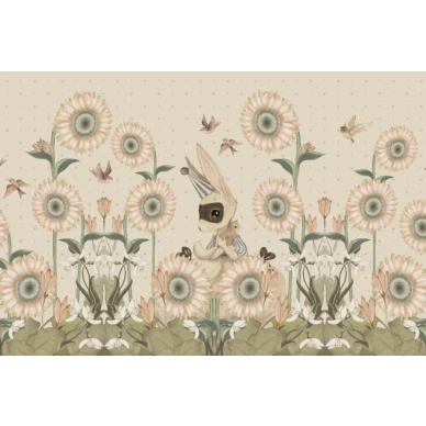 Sunflowers for Gittan Wallpaper PINK8 800x533 image