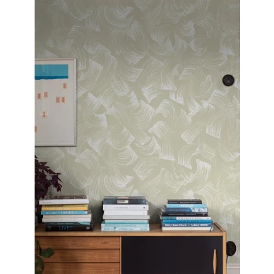 9546W SwirlMural Roomshot image