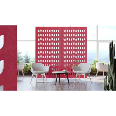 ACOUSTIC ARTWORK Partitions Red image