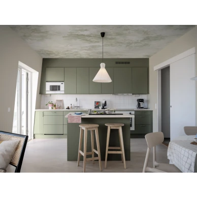 Borastapeter DreamyTree 9557W keittion katossa image