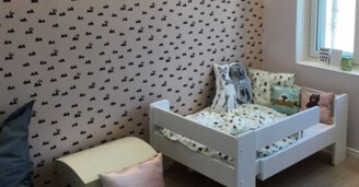 Poistuva tapetti Rabbit Ferm Living