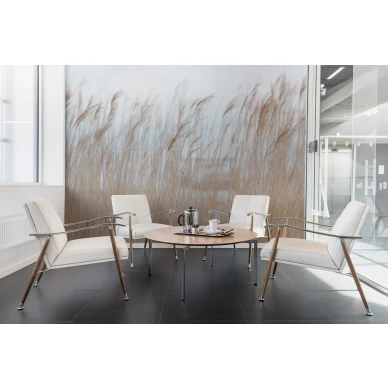 Swaying Reed rauhallinen kaislatapetti kokoushuoneeseen Rebel Wallsilta R13602 image