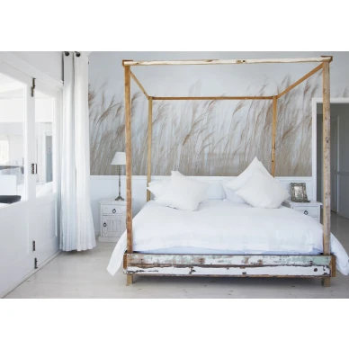 Swaying Reed rauhallinen kaislatapetti makuuhuoneen muraltapetti Rebel Wallsilta R13602 image