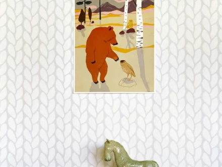 Veckans tapet - Majvillan Leya