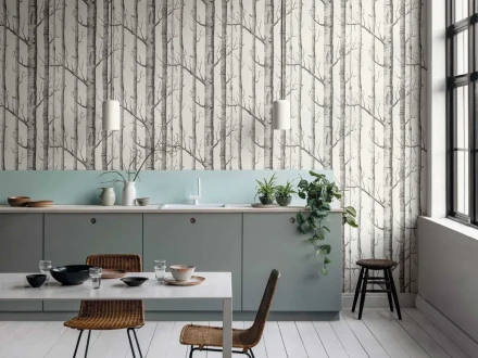 Woods mustavalkoinen suosikkitapetti Cole Sonilta