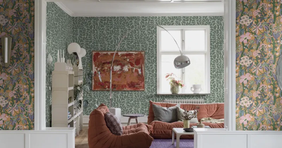 Wallpaper - Boråstapeter: Swedish design, nature-inspired wallpapers.