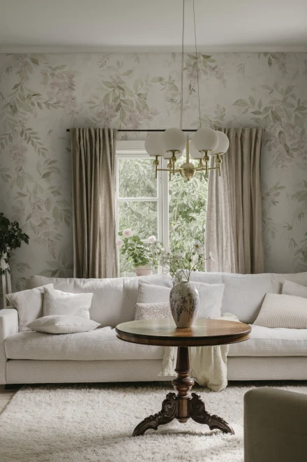 S10522 Lovisa Mural Pastel Sandberg Wallpaper interior1